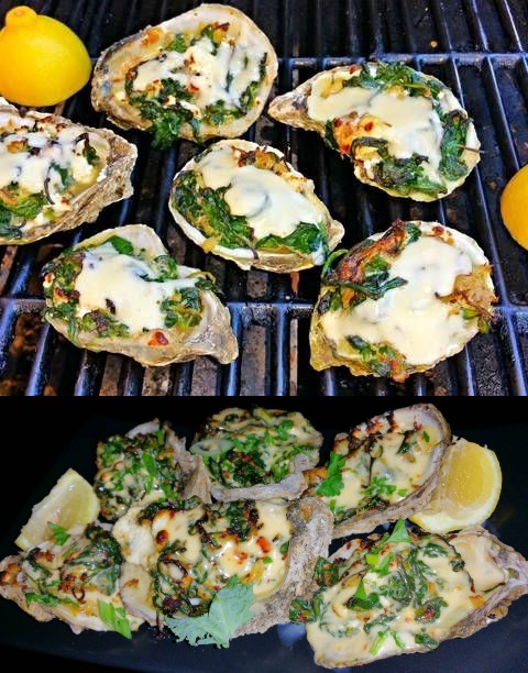 Mike's EZ Pappadeaux Grilled Oysters