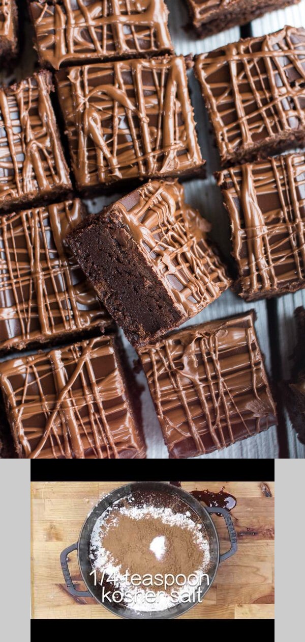 Milk Chocolate Peanut Butter Truffle Brownies