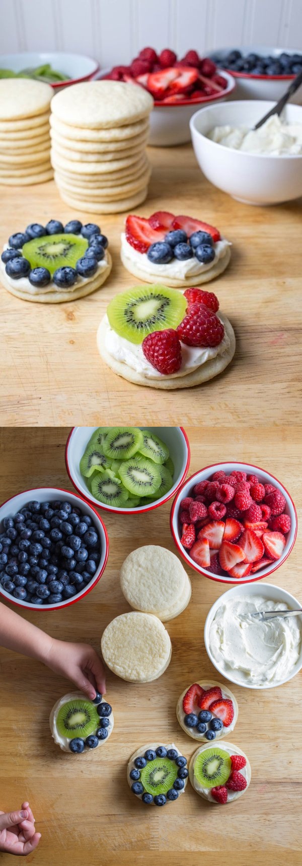 Mini Fruit Pizzas