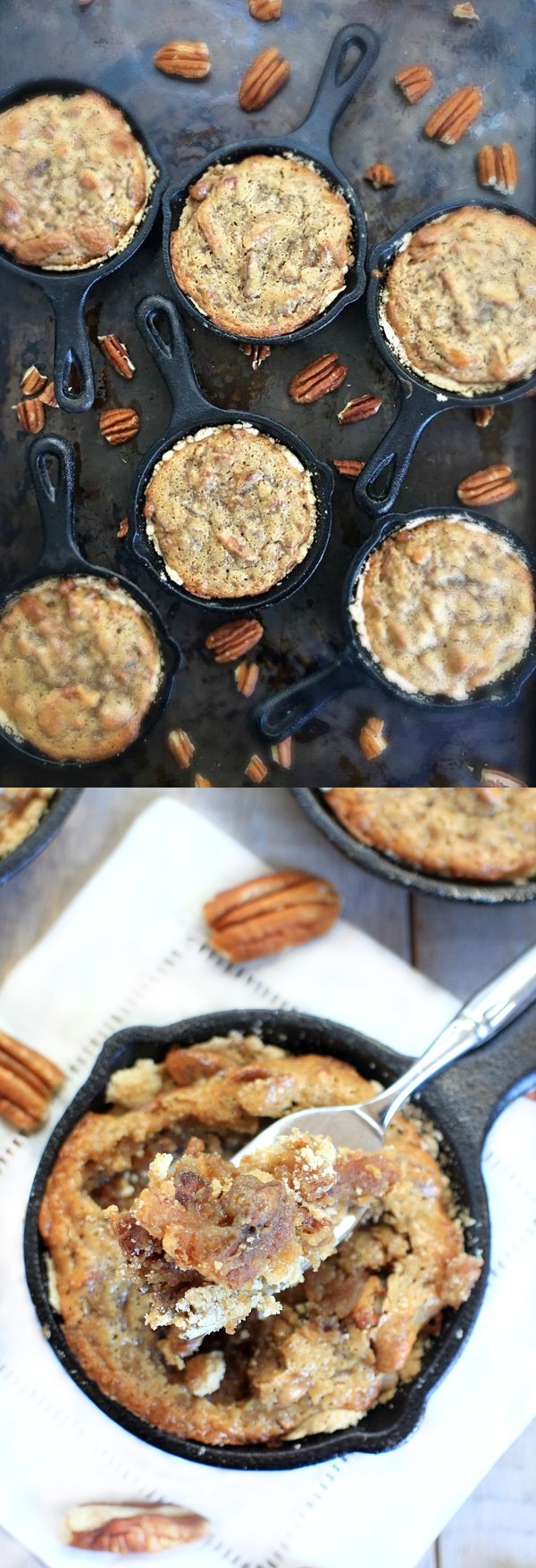 Mini Gluten Free Pecan Pie Tarts (Low FODMAP, Vegan