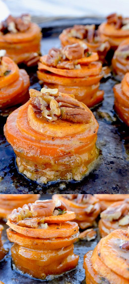 Mini Sweet Potato Gratins