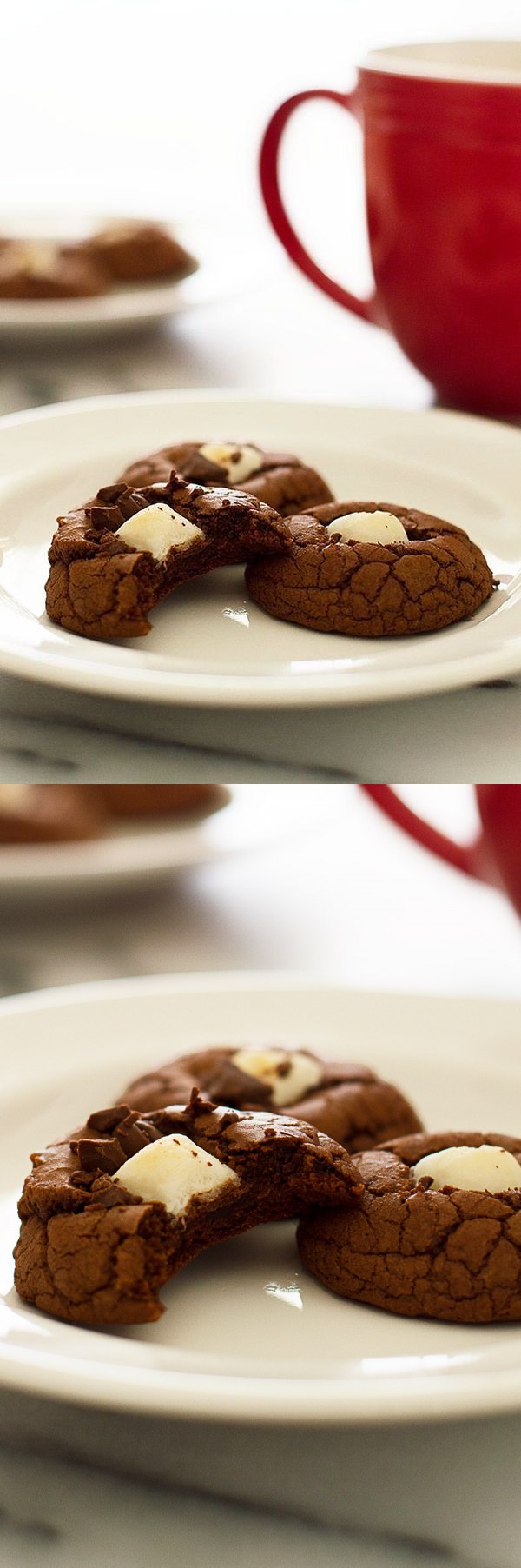 Miniature Hot Chocolate Cookies