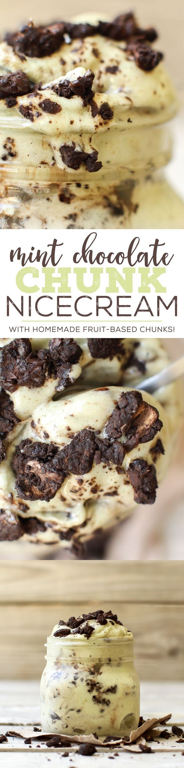 Mint Chocolate Chunk Nicecream