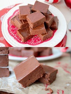 Mint Melt-Away Fudge