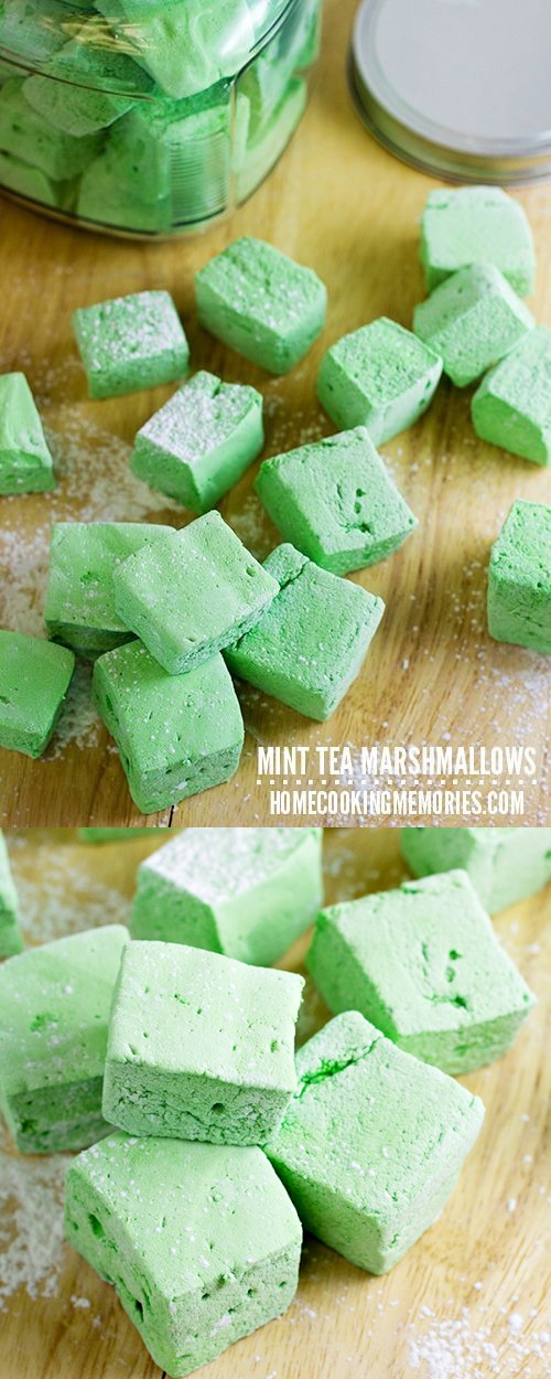 Mint Tea Marshmallows