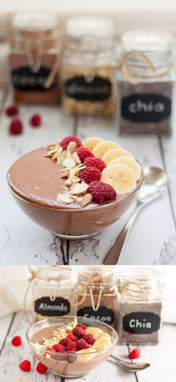 Mocha Almond Smoothie Bowl