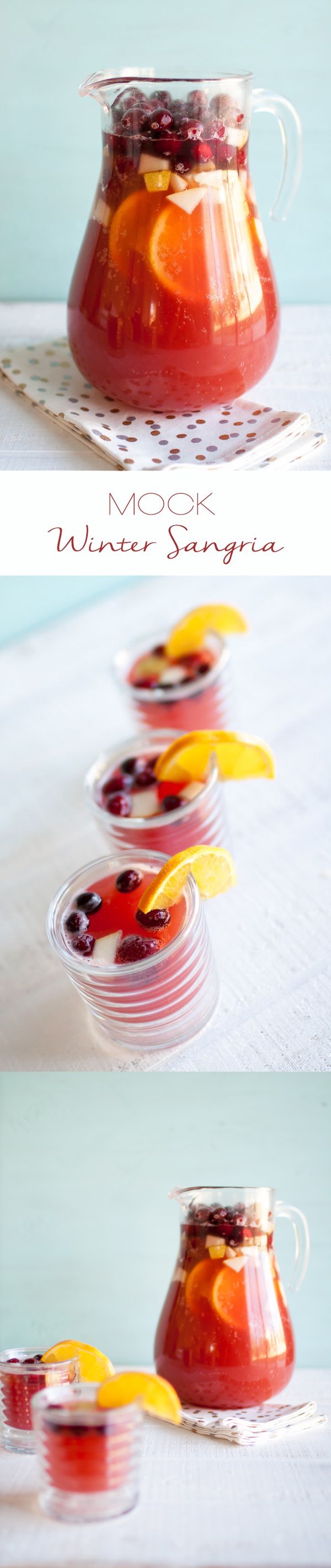 Mock Winter Sangria