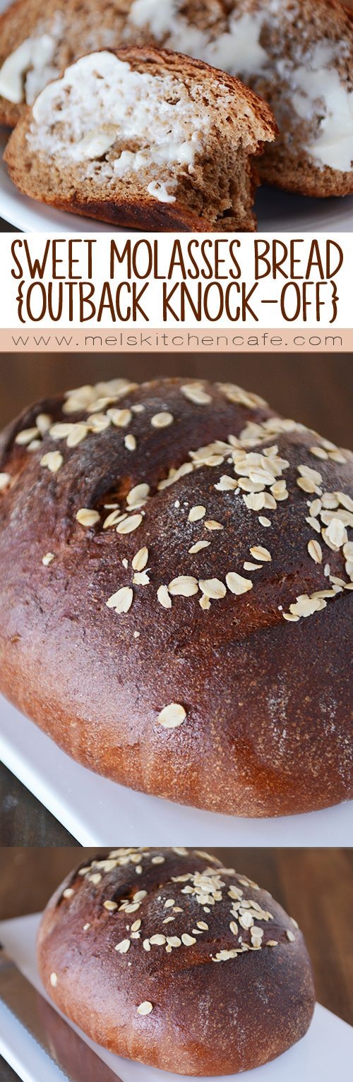 Molasses Bread (Outback Knock-off