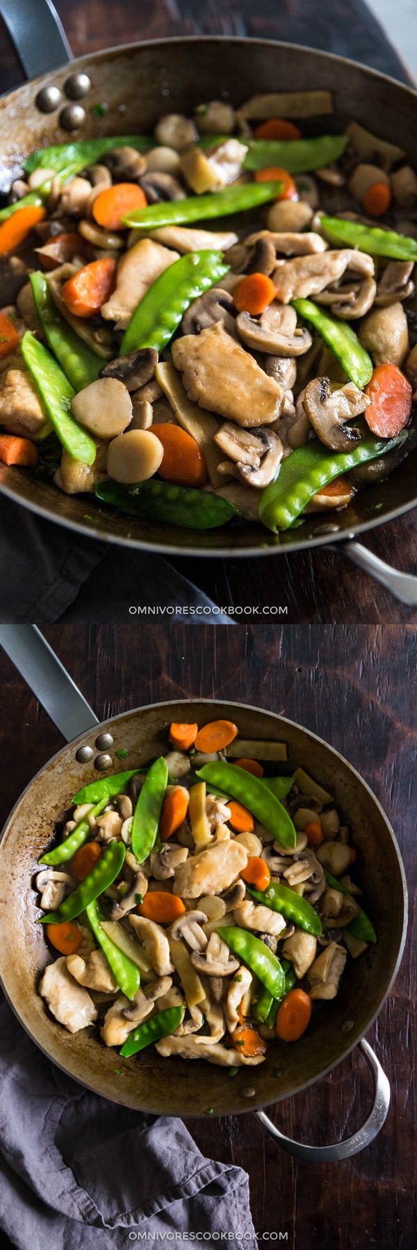 Moo Goo Gai Pan (蘑菇鸡片