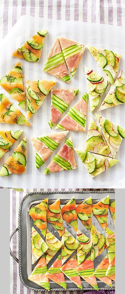 Mosaic Tea Sandwiches