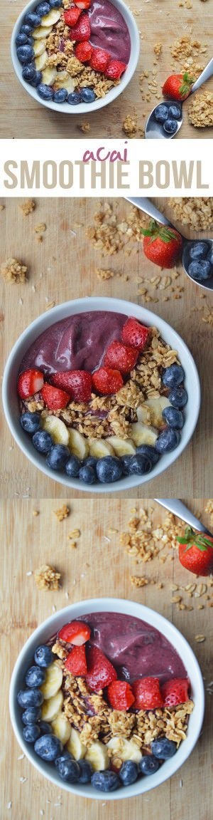 My Go-To Acai Smoothie Bowl