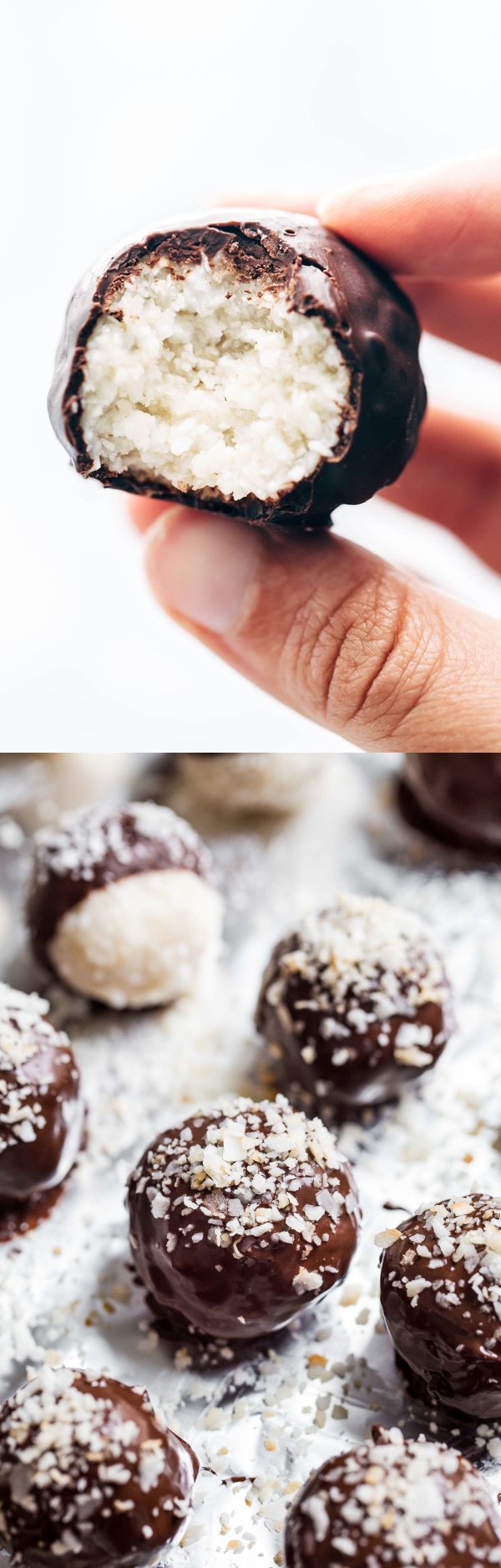 Naturally Sweet Dark Chocolate Coconut Bites