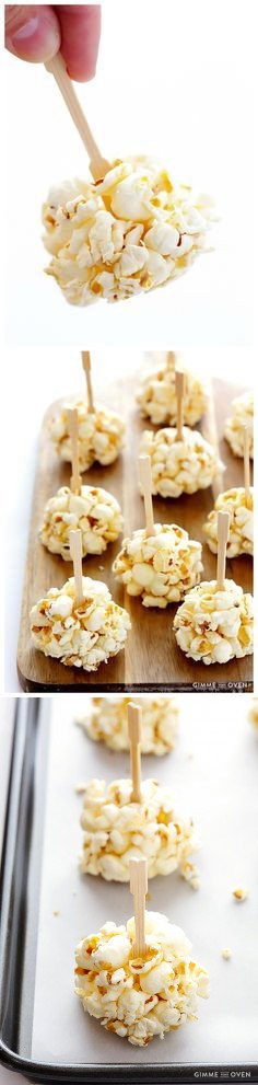 Naturally-Sweetened Honey Popcorn Balls