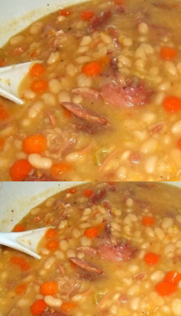 Navy Bean N Ham Soup