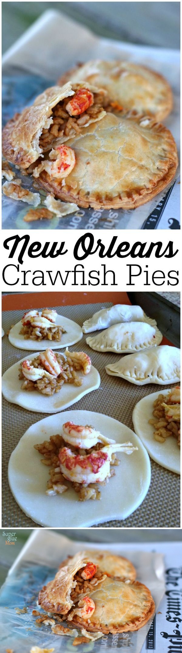 New Orleans Jazz Fest Crawfish Pies