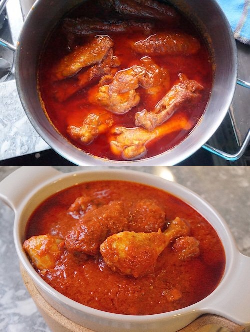 Nigerian Style Chicken or Turkey Stew