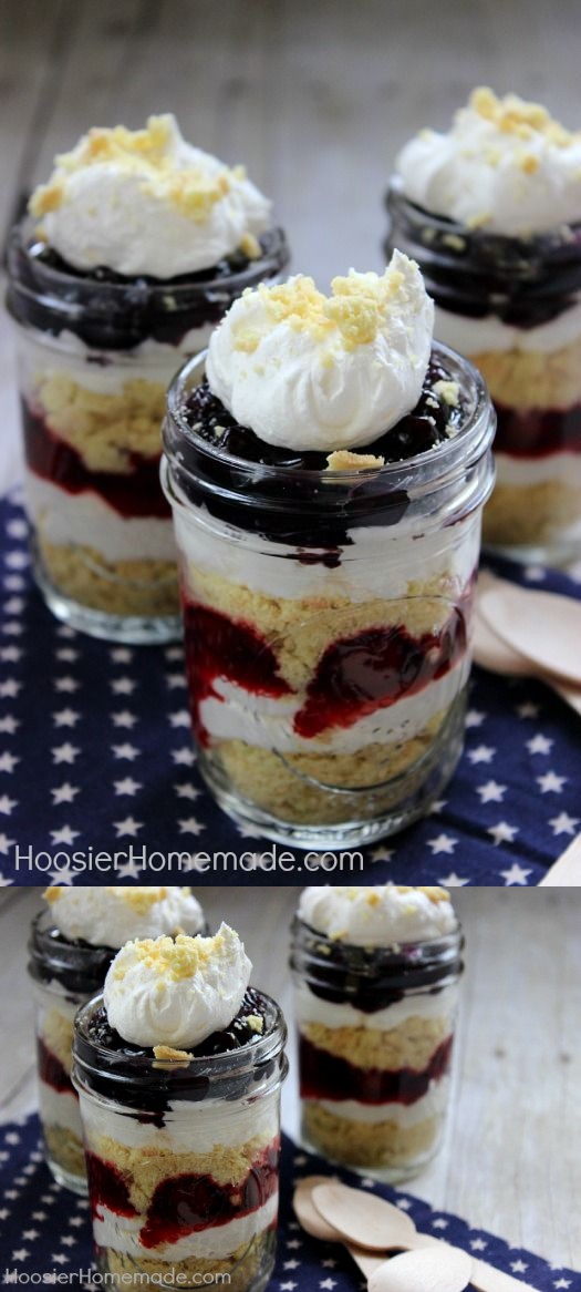 No Bake Cheesecake Trifles