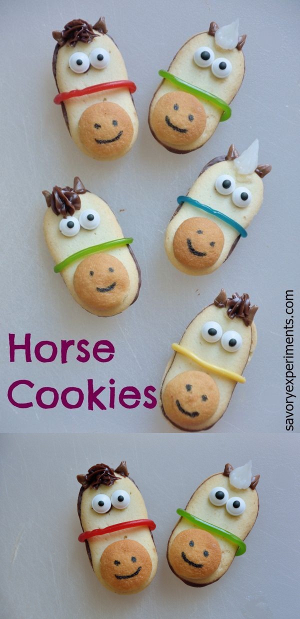 No Bake Horse Cookies