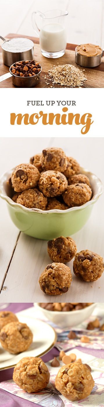 No-Bake Peanutty Granola Bites