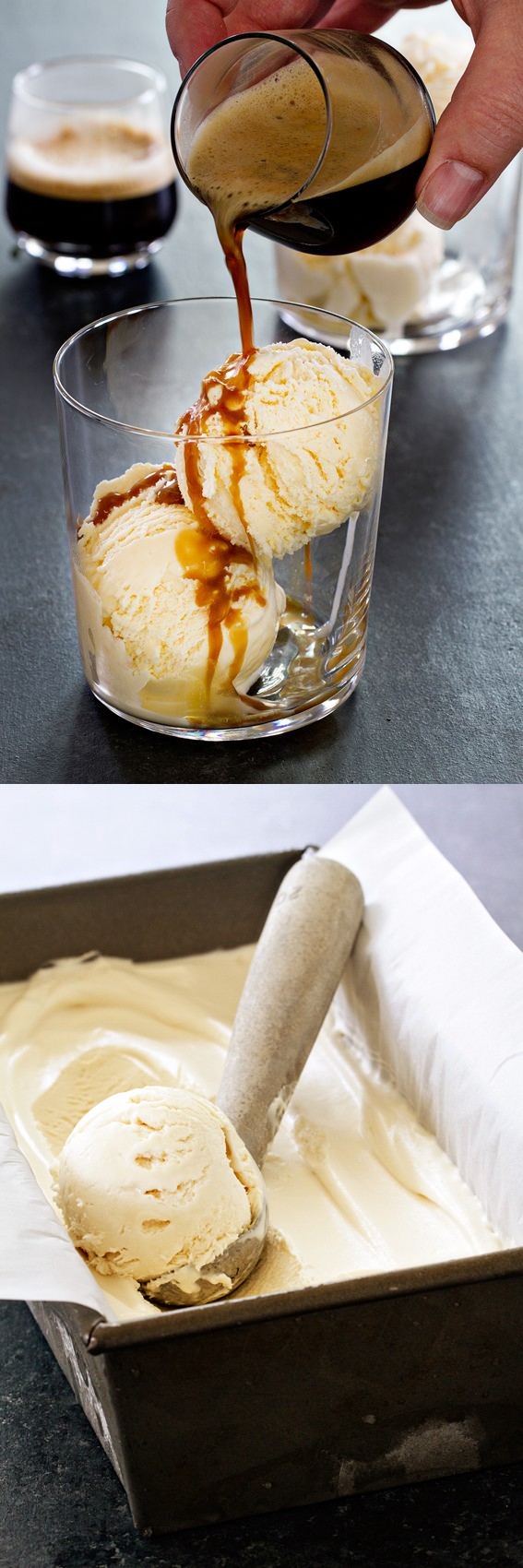 No-Churn BAILEYS® Mudslide Ice Cream and Affogato