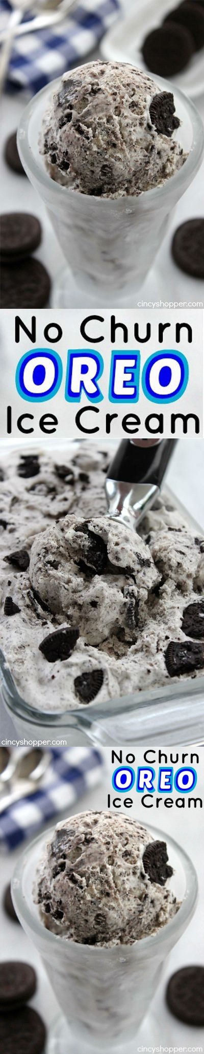 No Churn Oreo Ice Cream