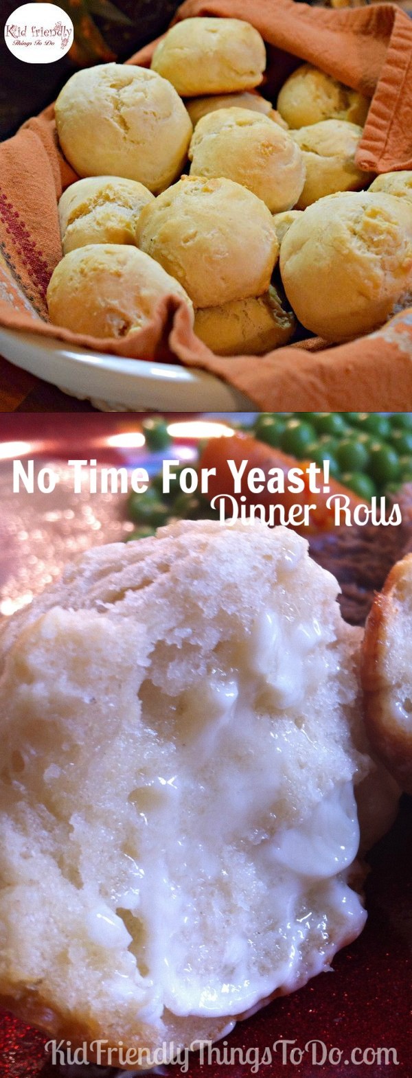 No Time For Yeast Dinner Rolls