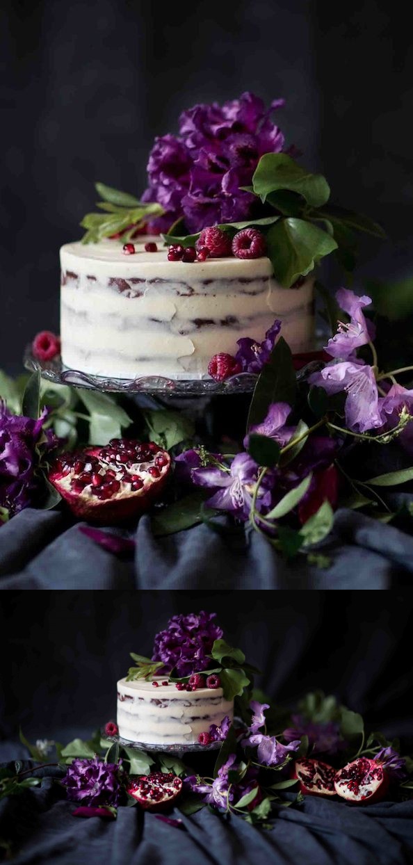 Nutella brownie layer cake