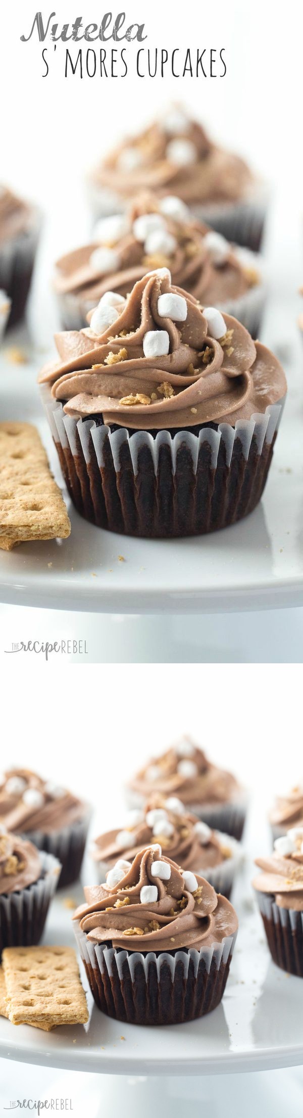 Nutella S'mores Cupcakes and 