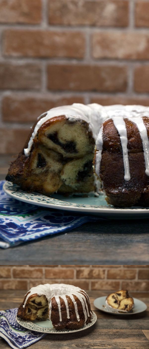 Nutella-stuffed pull-apart bread