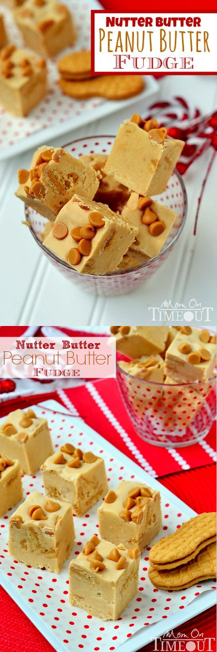 Nutter Butter Peanut Butter Fudge