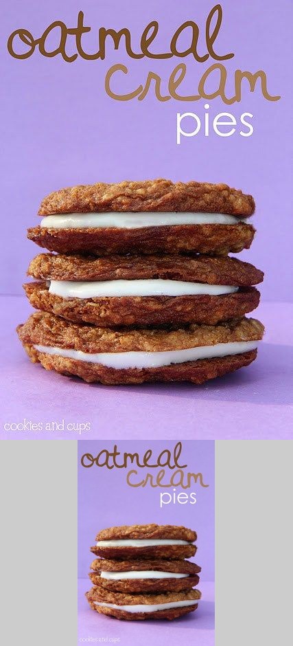 Oatmeal Cream Pies