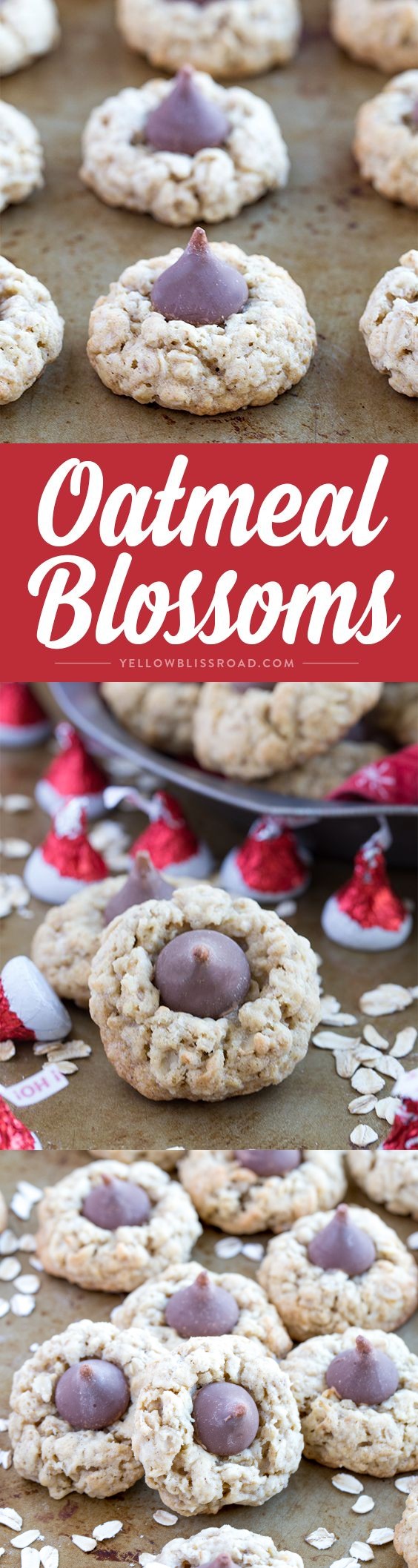 Oatmeal Kiss Cookies (Blossoms