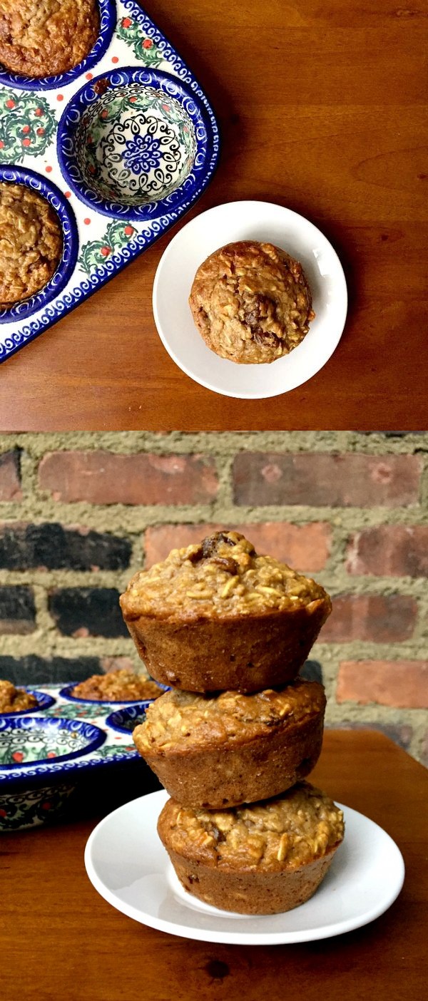 Oatmeal Raisin Muffins