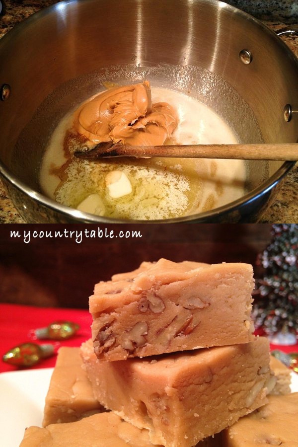 Old Fashioned Peanut Butter Fudge