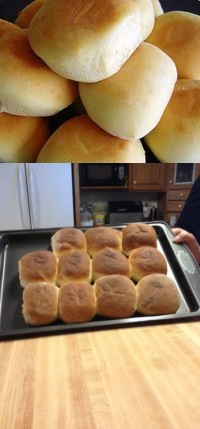 Old School House Yeast Rolls