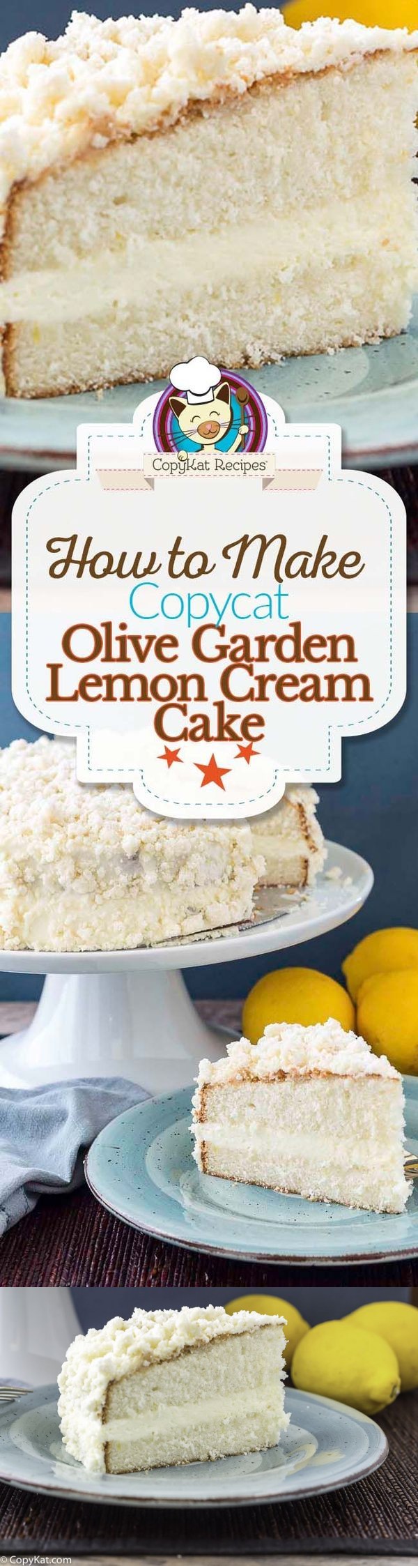 Olive Garden Lemon Cream Cake