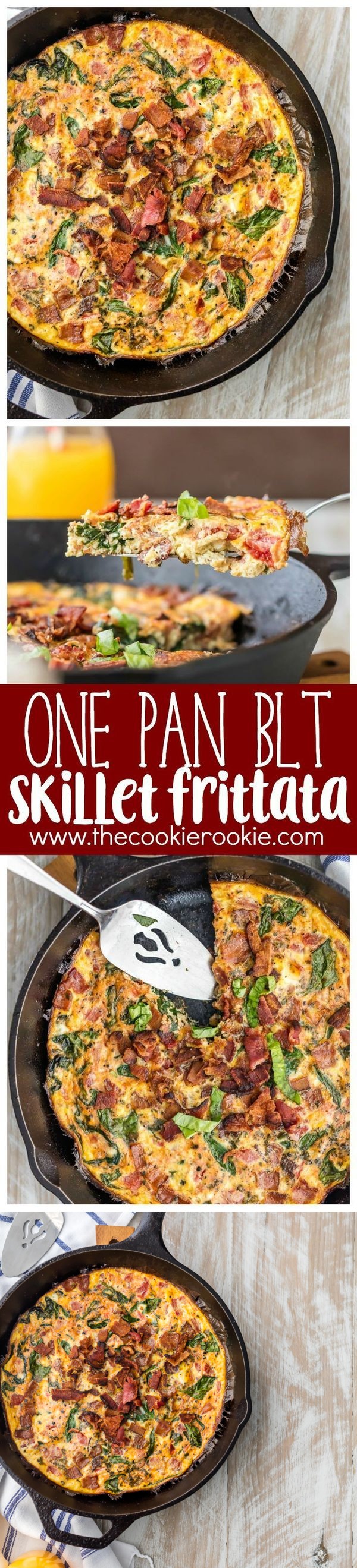 One Pan BLT Skillet Frittata