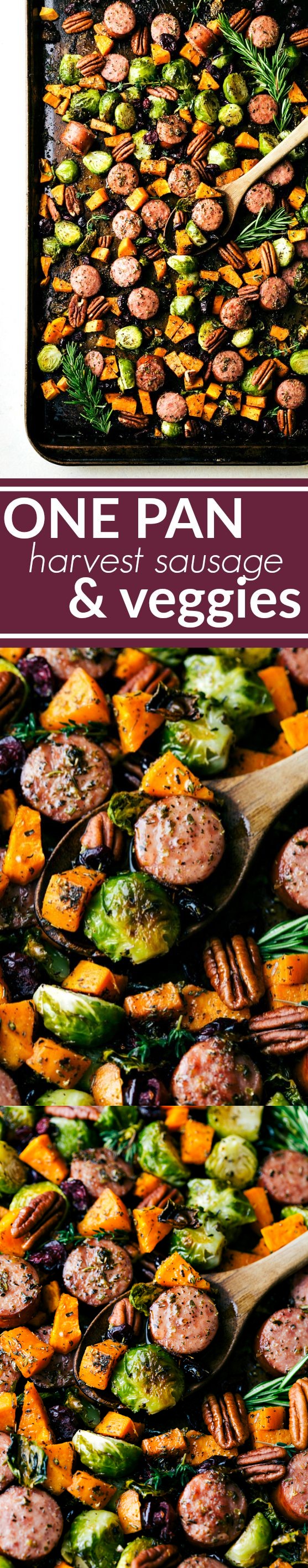 One Pan Harvest Sausage and Veggies