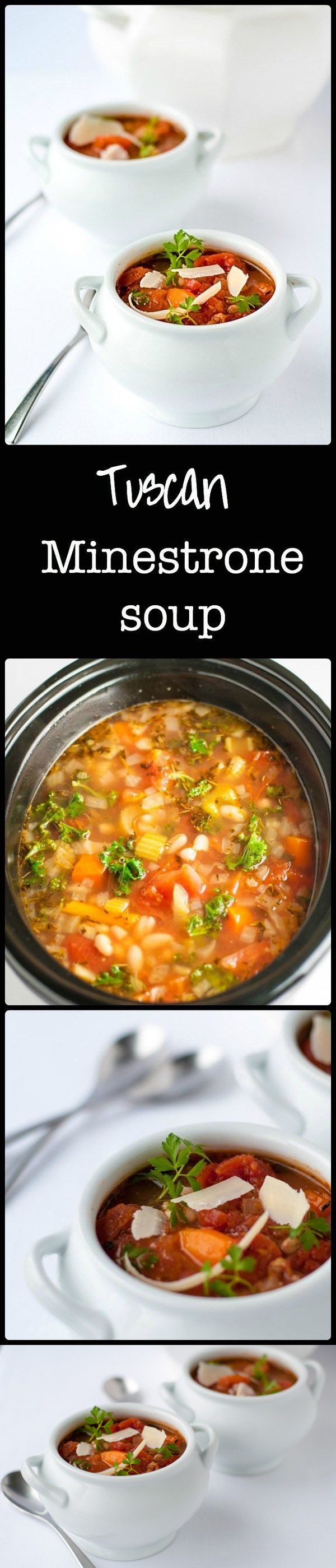 One-Pot Healthy Tuscan Minestrone Soup