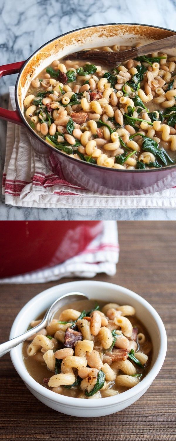 One-Pot Pasta e Fagioli (Italian Bean and Pasta Stew