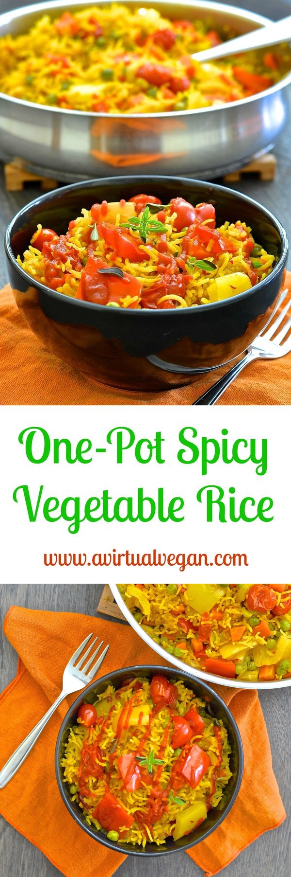 One-Pot Spicy Vegetable Rice