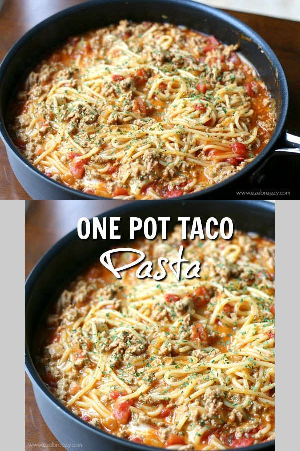 One Pot Taco Pasta