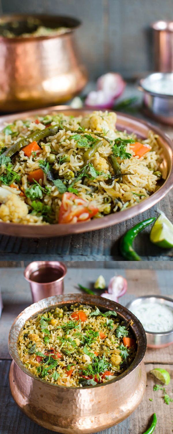 One Pot Vegetable Biryani