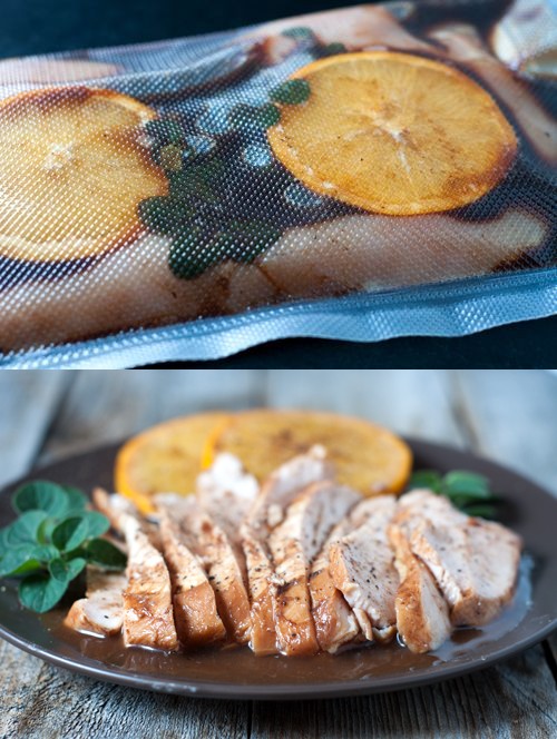 Orange Balsamic Chicken Breast (Sous Vide