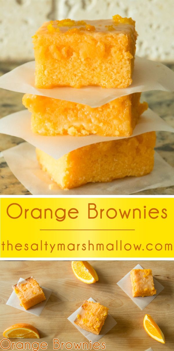 Orange Brownies