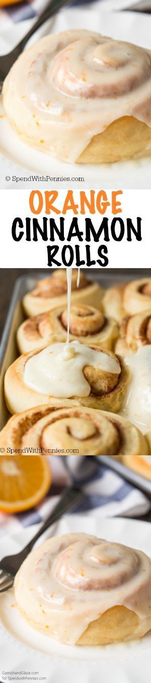 Orange Cinnamon Rolls