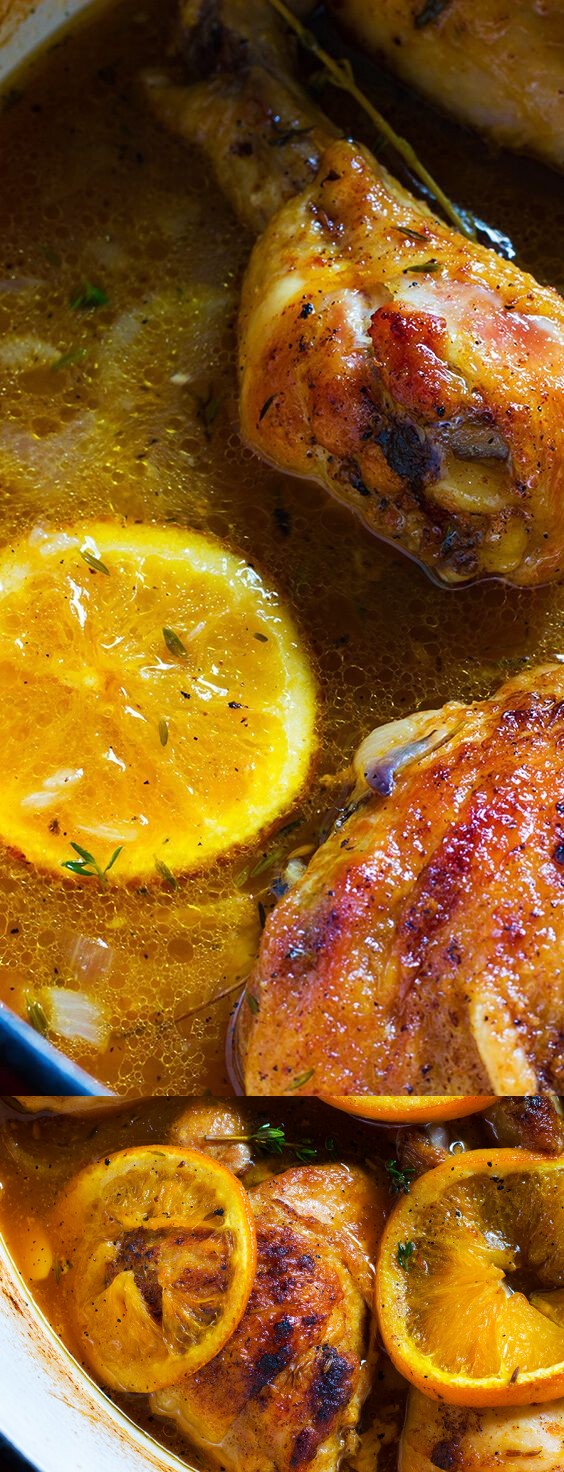 Orange Cumin Roast Chicken