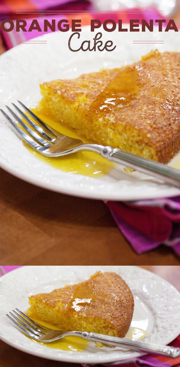 Orange Polenta Cake