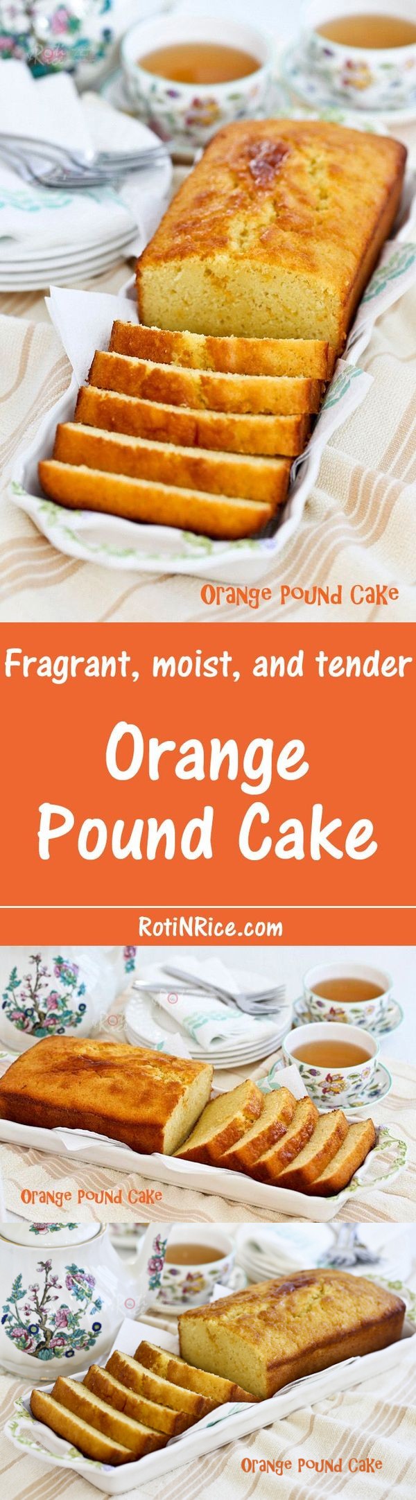 Orange Pound Cake