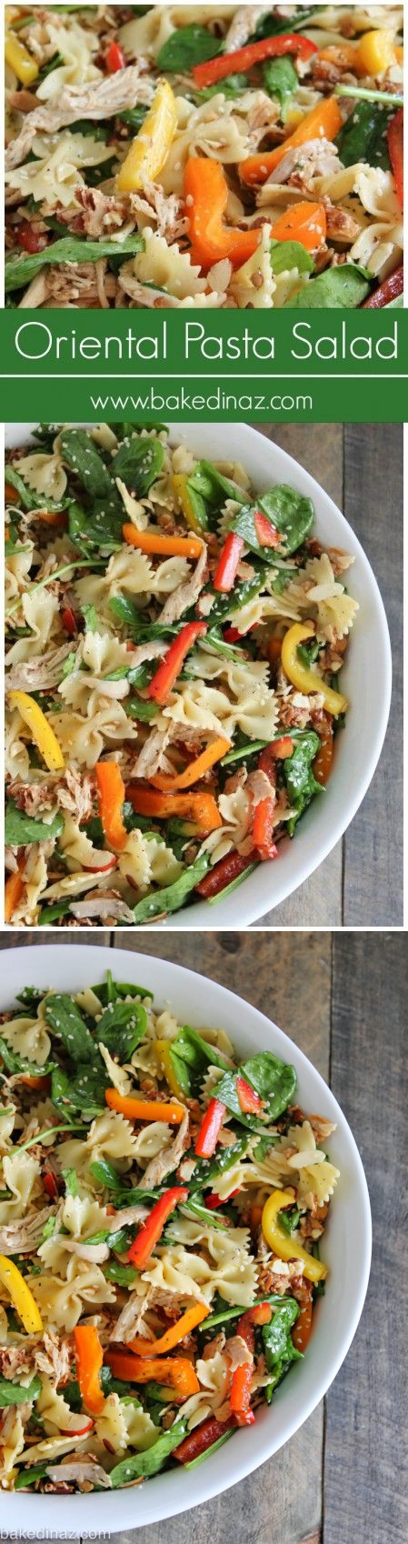 Oriental Chicken Pasta Salad